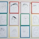 Portrait Work - Self-Portraits in Pen