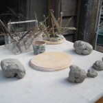 Outdoor Clay Table