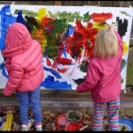 Outdoor Easel Painting Partners